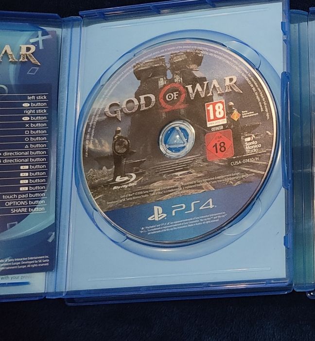 PS4 God of war Remastered/ God of war/PubG