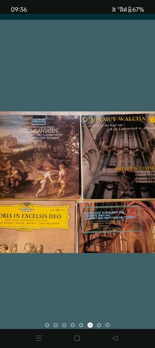 Bach concerte 2 buc (Brandenburg discuri vinil