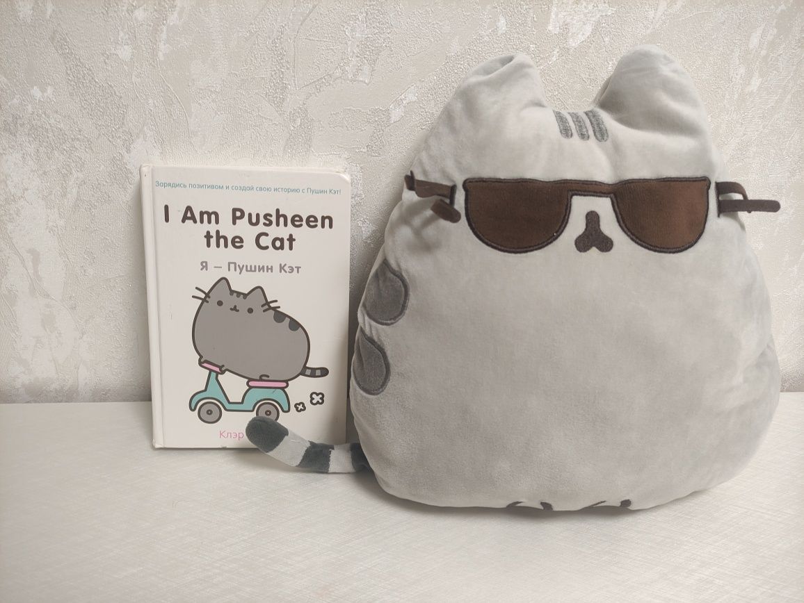 Продам книгу и игрушку пушин Кэт