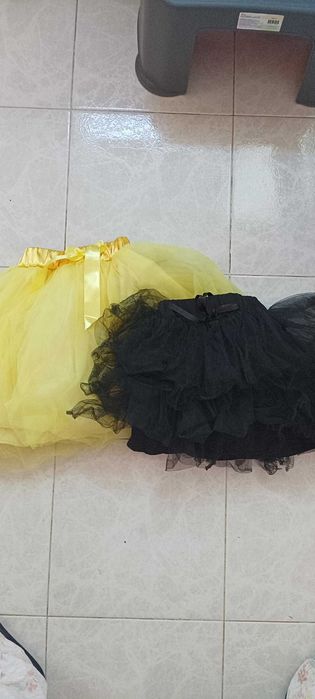 Туту пола 2 бр. жълта и черна