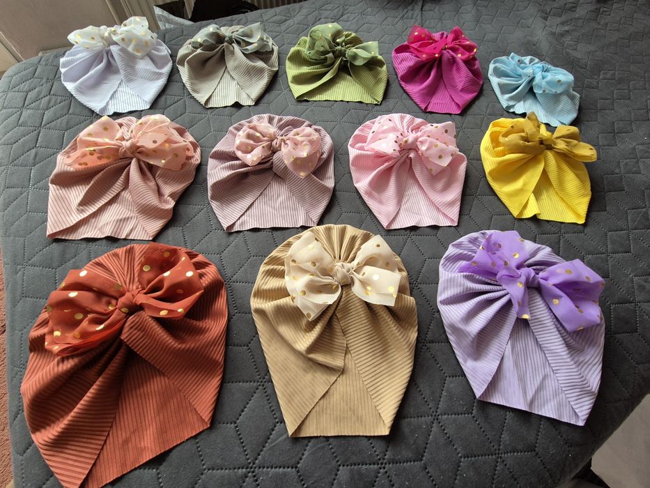 Turbane noi multicolore