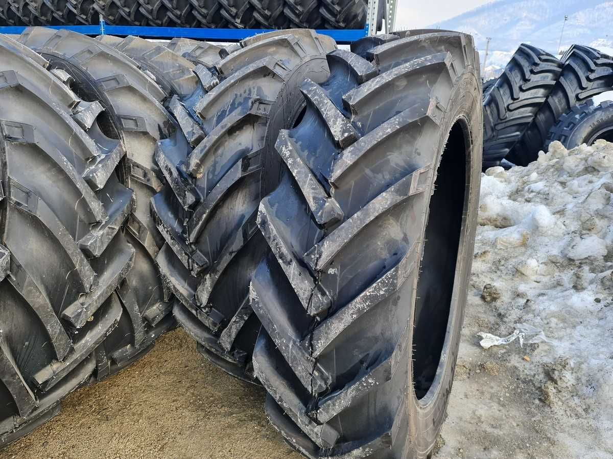 Anvelope noi 15.5-38 TATKO 12 pliuri cauciucuri tractor U650 spate