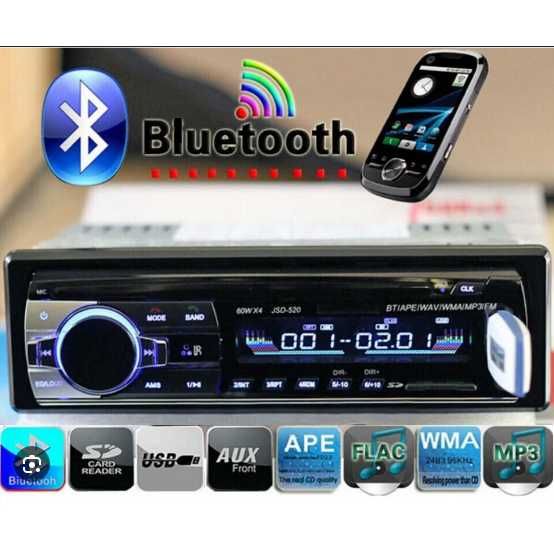 Casetofon Auto Bluetooth Player auto usb radio