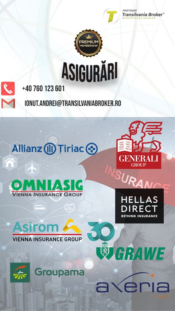 Asigurari in RATE asigurare RCA / CASCO