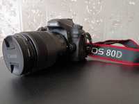 Canon 80d  зеркальный фотоаппарат, камера кэнон