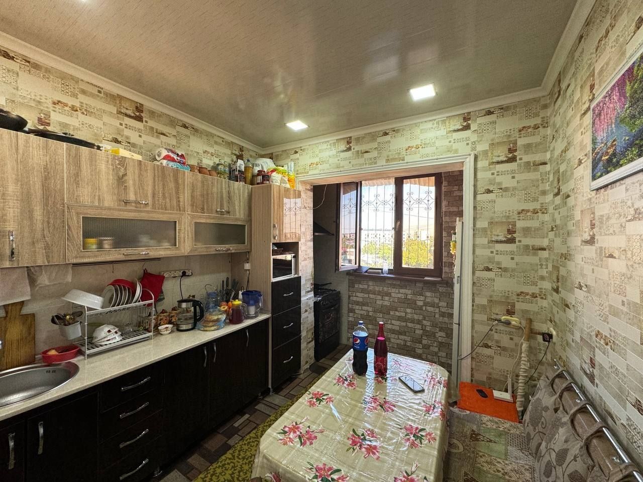 2-х комнатная квартира, 58 м², частично с мебелью и техникой
