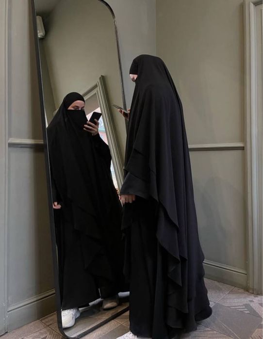 Haj va umra uchun 3 qavatli himar