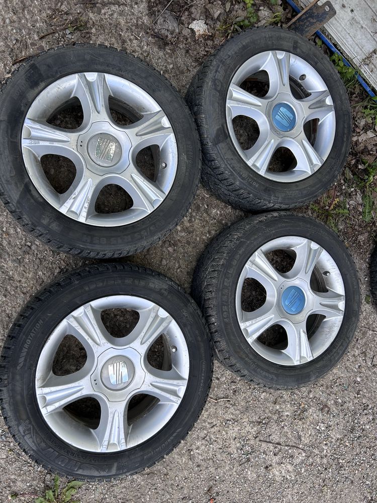 Jante seat R15 195 55 cauciucuri iarna 195 55 R15