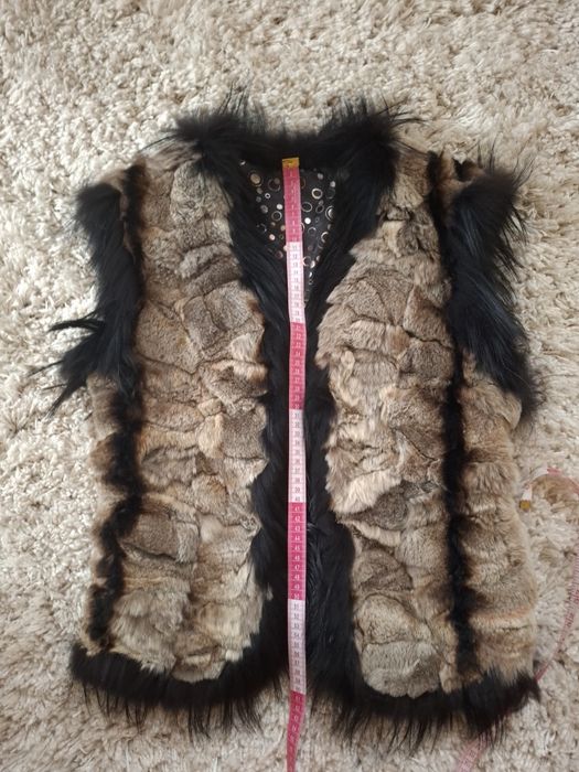 Vesta din blana naturala