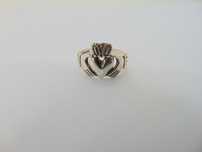 Inel claddagh din argint Ireland