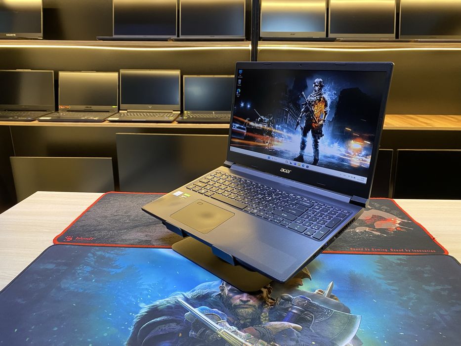 Игровой Ноутбук Acer Aspire 7 Core i7-9750H! 16GB! SSD 512GB! GTX 1650