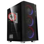 Carcasa Spacer Rainbow ATX 4 cooler ARGB + telecomanda