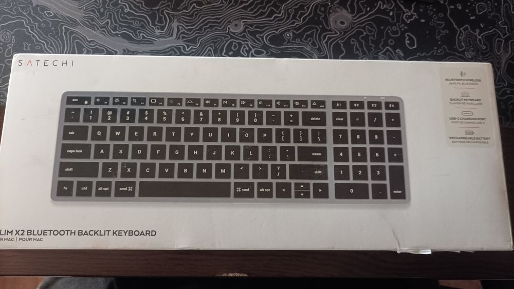 Клавиатура Satechi  Slim X2  Bluetooth backlit