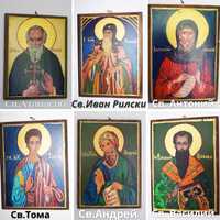 Икони на свАтанасий,св Александър,св.Антоний,св.Василий,свНикола