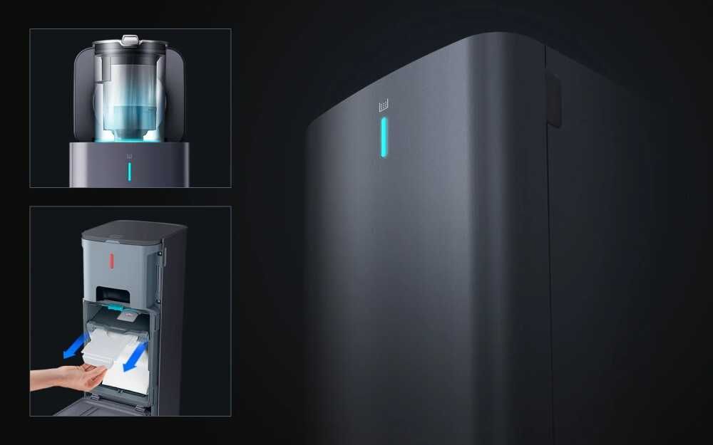 Почистваща станция за прави прахосмукачки Samsung Be Spoke Jet 90 Seri