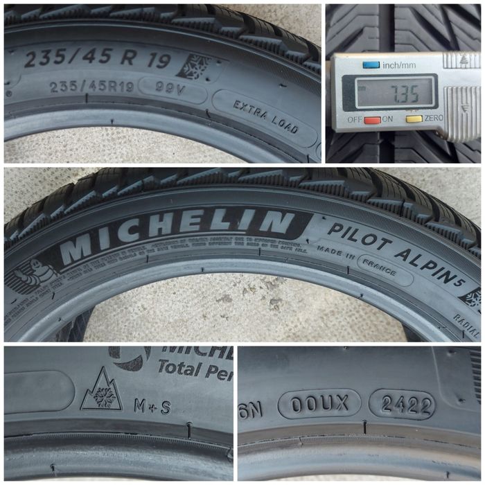 O bucată 275/235 45/35 R19 M+S iarnă - una Pirelli Michelin