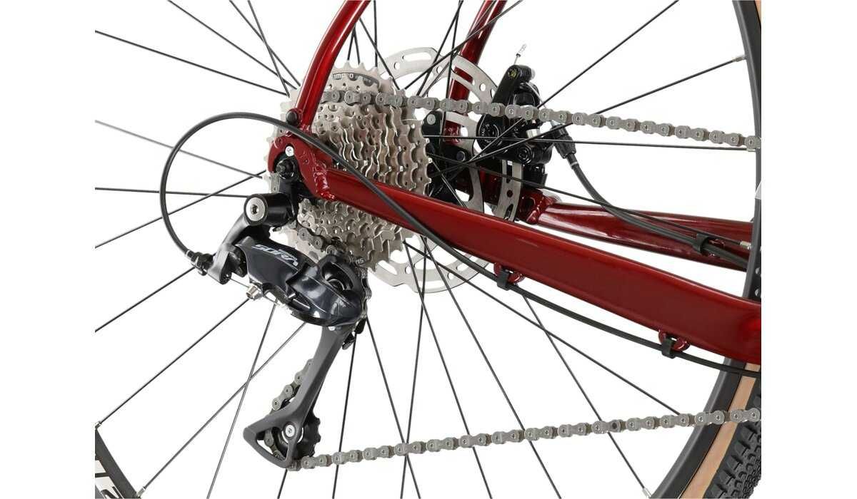 Bicicleta gravel KROSS Esker 2.0 28 M rubin black glossy