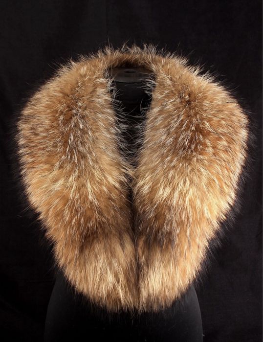 Натуральный меховый воротник