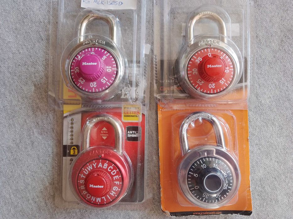 Master Lock  cu cifru Lacăte Americane fără chei cu combinație cifrată