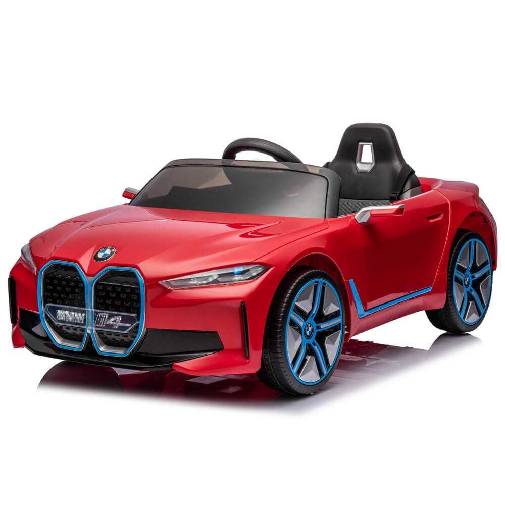 Masinuta electrica BMW i4,  albastra, garantie 24 luni!