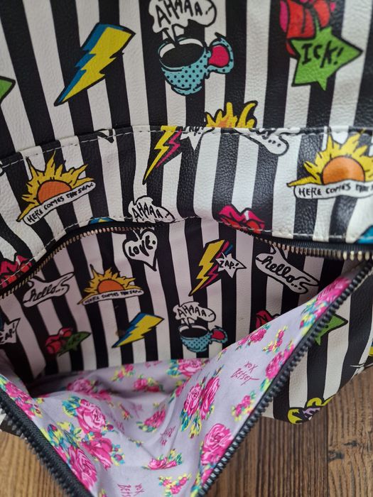 Страхотна дамска раница BETSY JOHNSON , голям размер