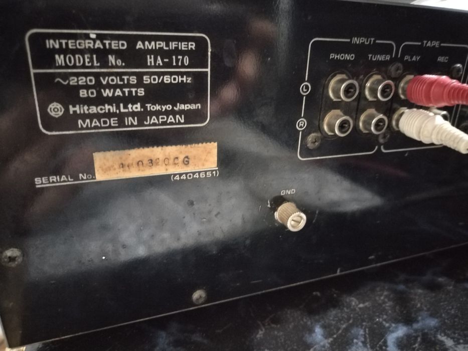 Amplificator Hitachi HA-170 stereo hi fi