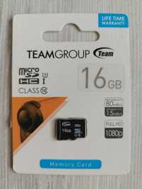 Micro SD card 16 GB