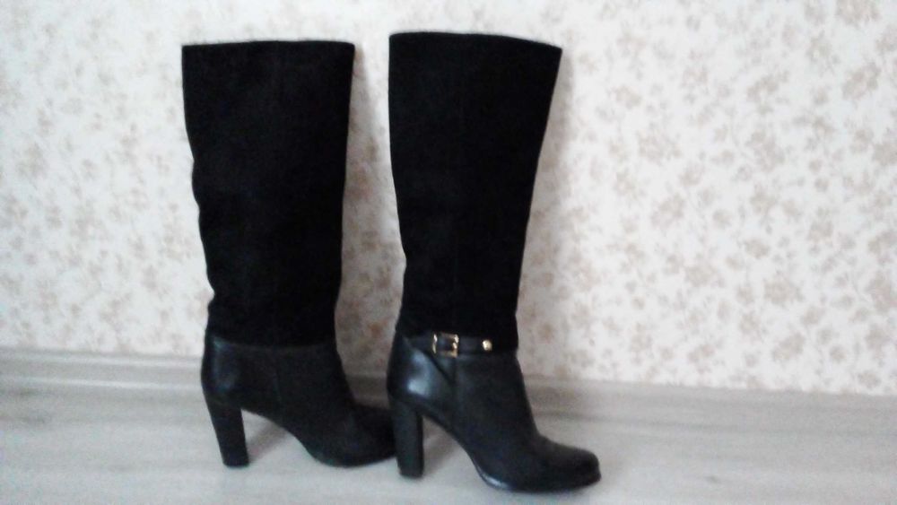 Женские осенние сапоги