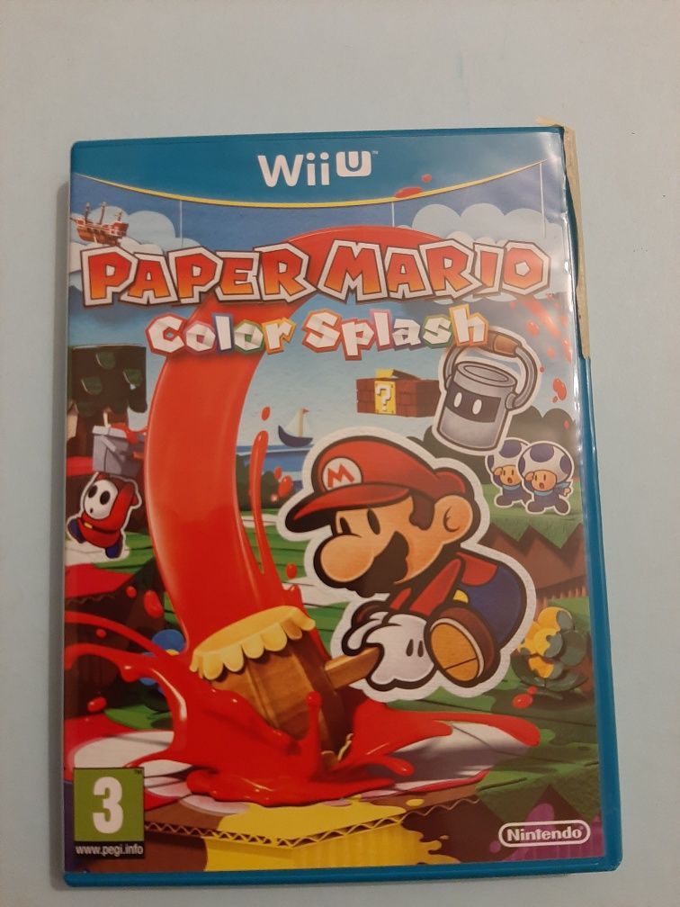 Joc Paper Mario Color Splash  Nintendo Wii U