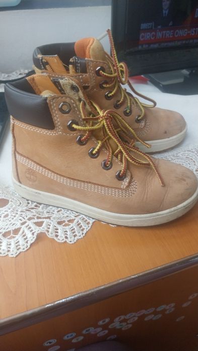 Ghete timberland copii piele