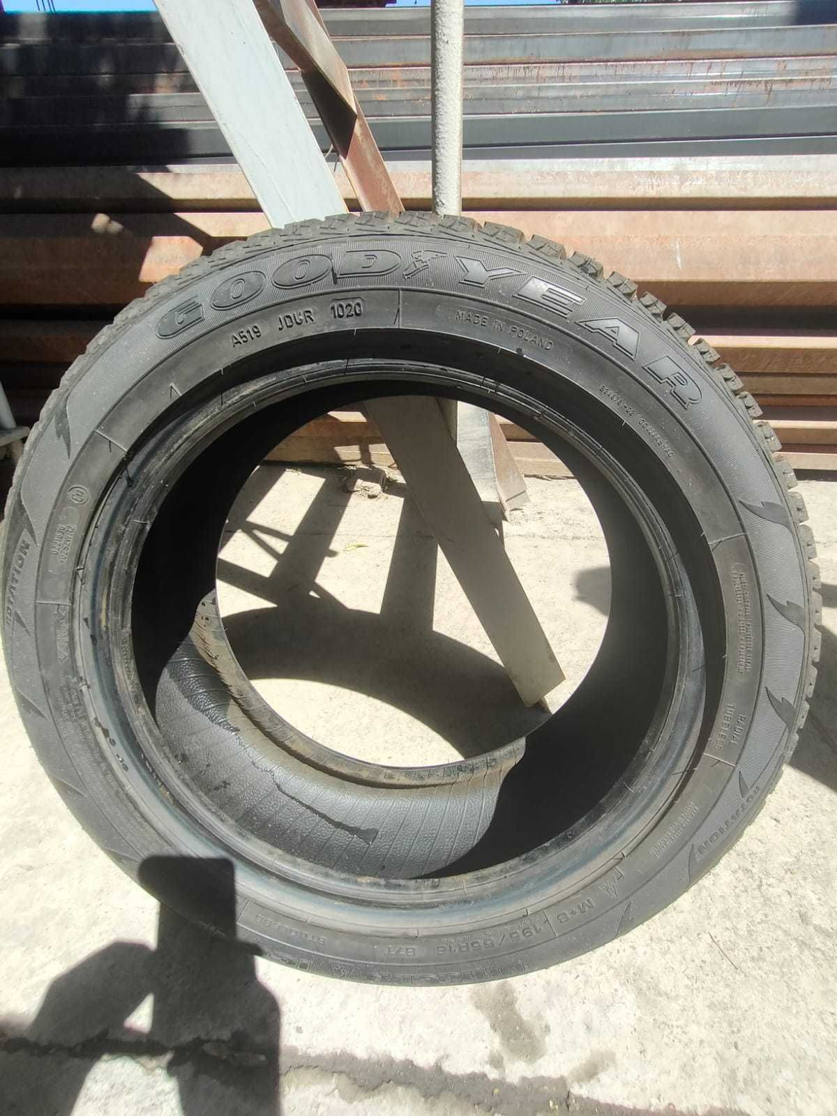 Шины Goodyear Ultra Grip Ice+ (зимние) 195/55 R16