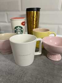 Кружки (Starbucks, Le Creuset)