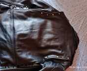 Geaca moto/rock piele naturala | Baieti | Fermoar si curea