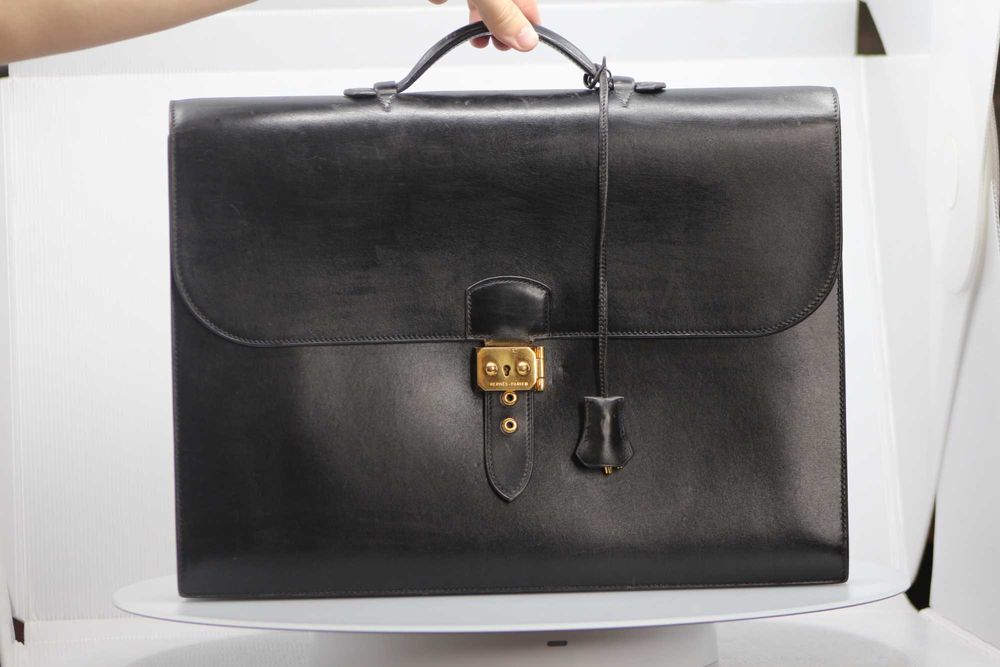 Hermes Mapa Avocat Doctor acte neagra piele