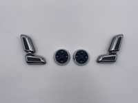 Set butoane reglaj scaun electric cromate compatibil VW