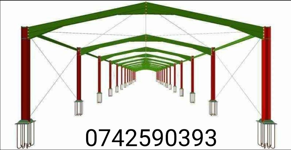 Vand hala metalică 18 m x30h6 dim profil 19900e