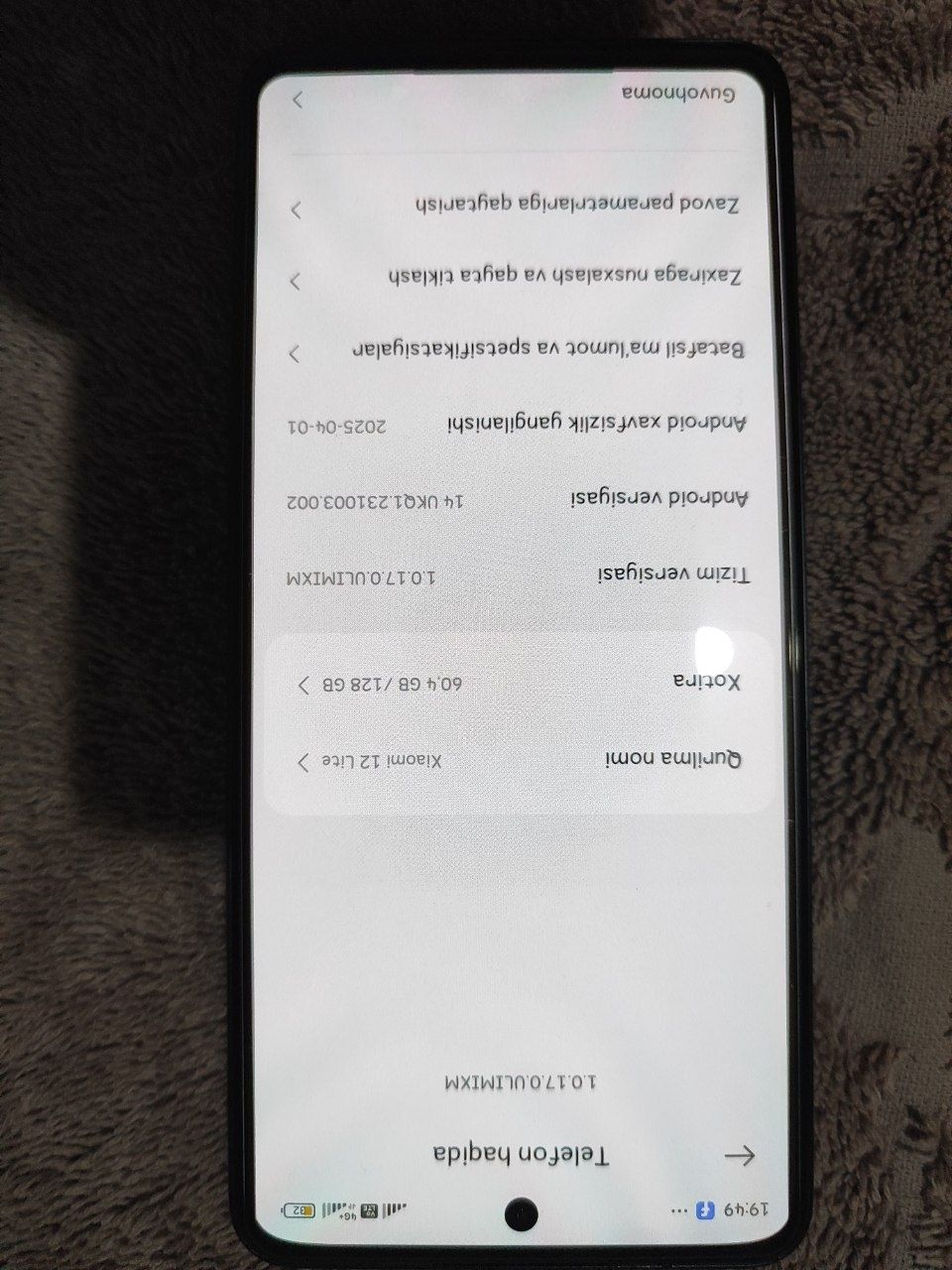 Xiaomi 12 lite 128/8
