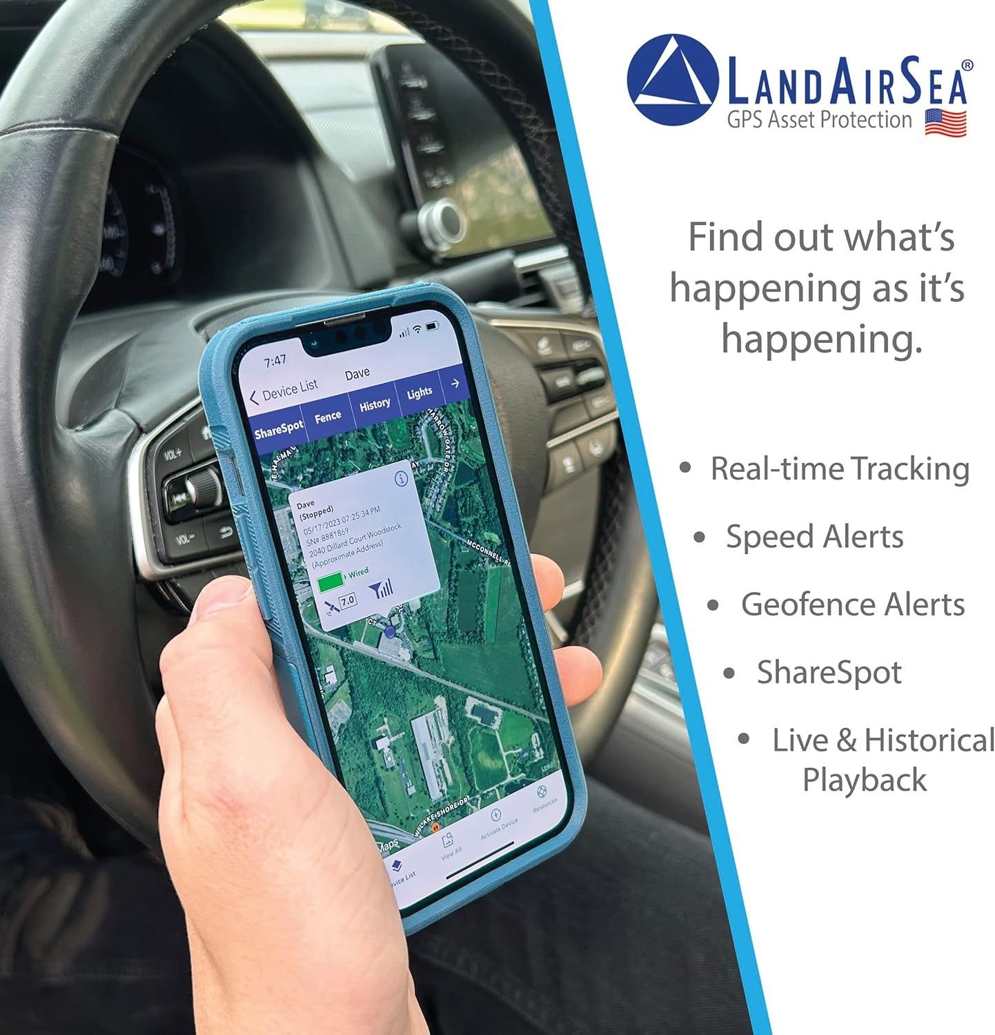 ГЛОБАЛЕН GPS тракер, без SIM. Проследяване в реално време - LandAirSea