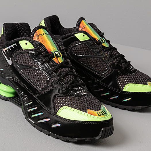 Nike Shox neon green