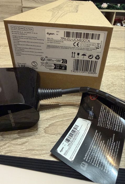 Преса за коса Dyson HT01 Airstrait™, керамично розово/розово злато