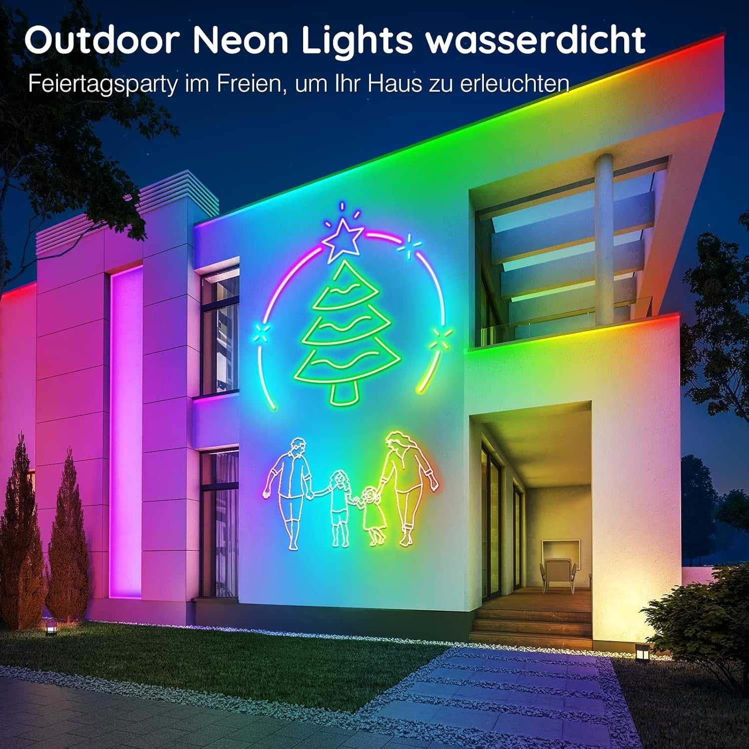 Banda Smart Neon LED RGB 6/10m, Music Sync + APP, REDUS de la 350RON
