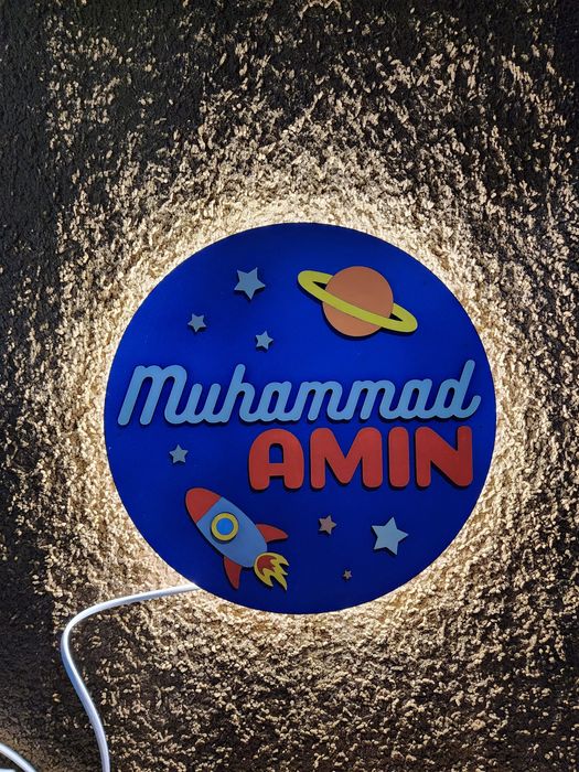 Ночники для детей с именами