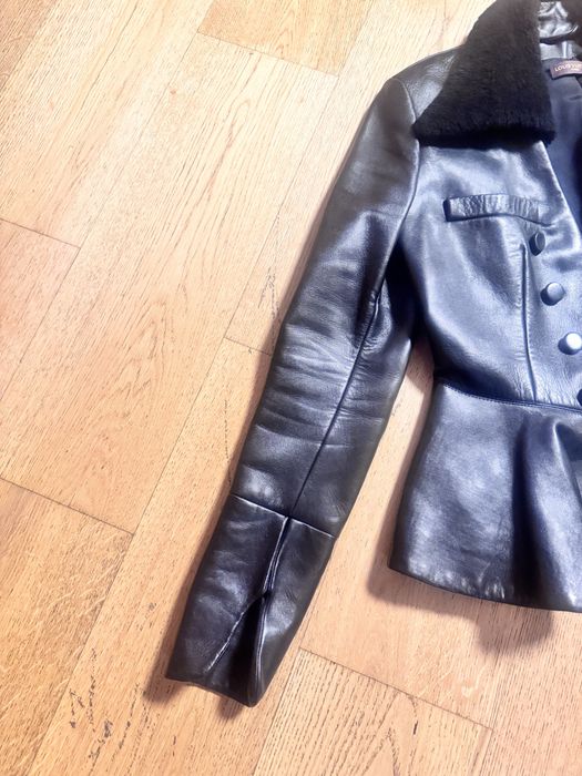 Кожено яке от естествена телешка кожа