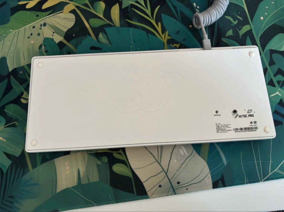 Tastatura Wireless Leobog Hi75C Pro Alba