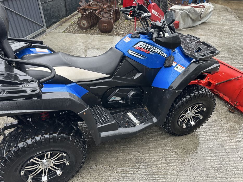 Atv Cf Moto 550 cu lama de zapada (Nu linhai , Can am , Polaris , Tgb)