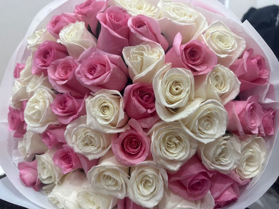 Цветы розы свежие