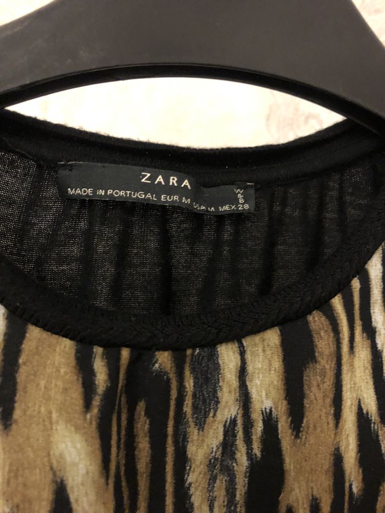 Zara bluza animal print, M