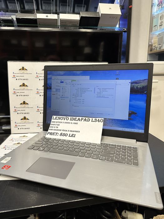 Hope Amanet P7 Laptop Lenovo IdeaPad Amd Ryzen 5 3500u