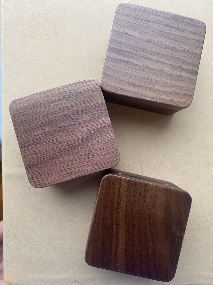 Cutie din lemn pentru verighete/inele/bijuterii