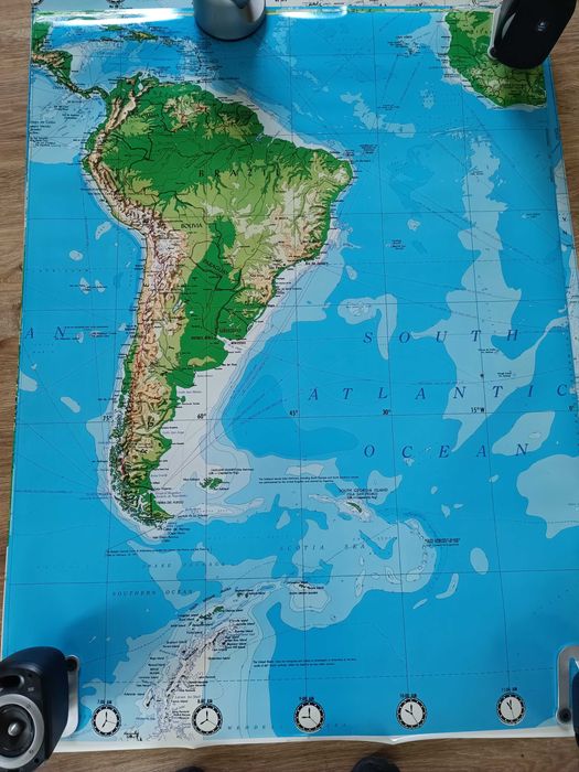 Harta lumii profesionala